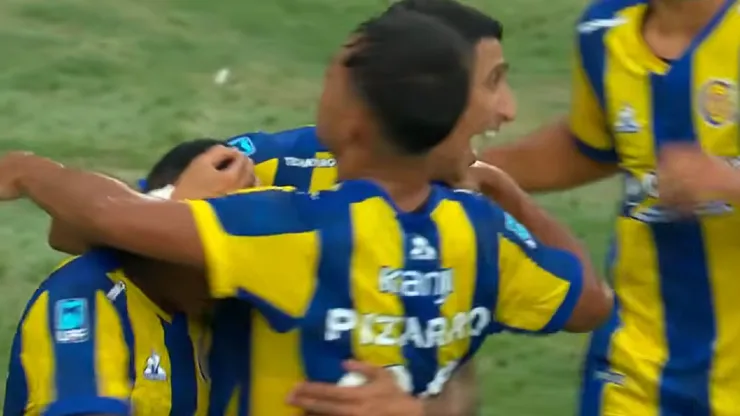 Vicente Pizarro fue clave en el triunfo de Rosario Central.