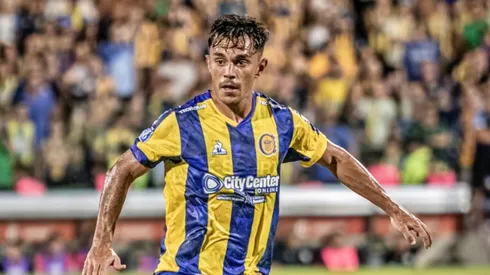 Vicente Pizarro jugó su segundo partido en Rosario Central.