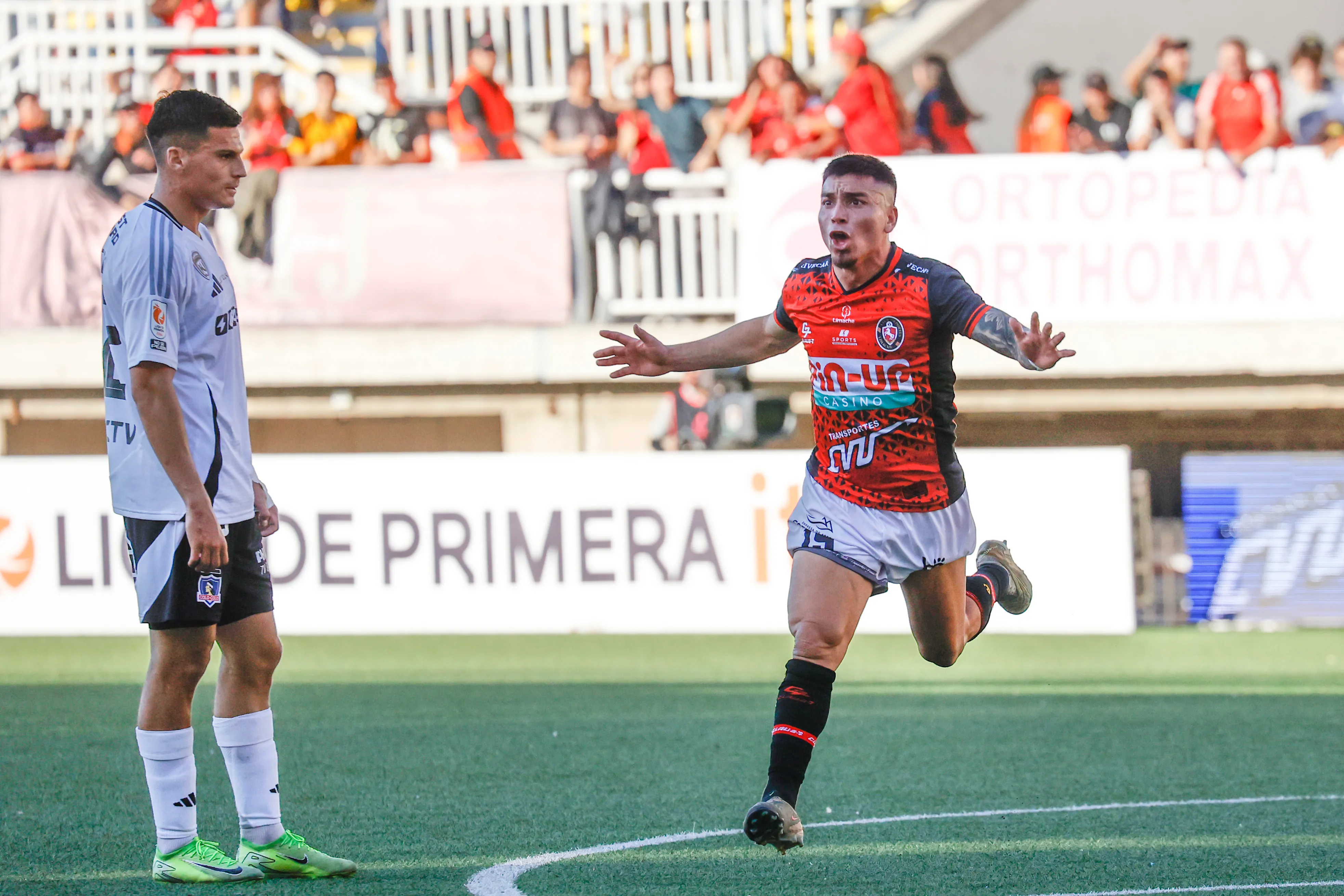 Popin Castro no se moverá de Limache si es que no llega una oferta a la altura, lo que obliga a Colo Colo a subir su oferta. Foto: Photosport.