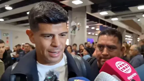 Así fue la llegada de Esteban Pavez a Perú