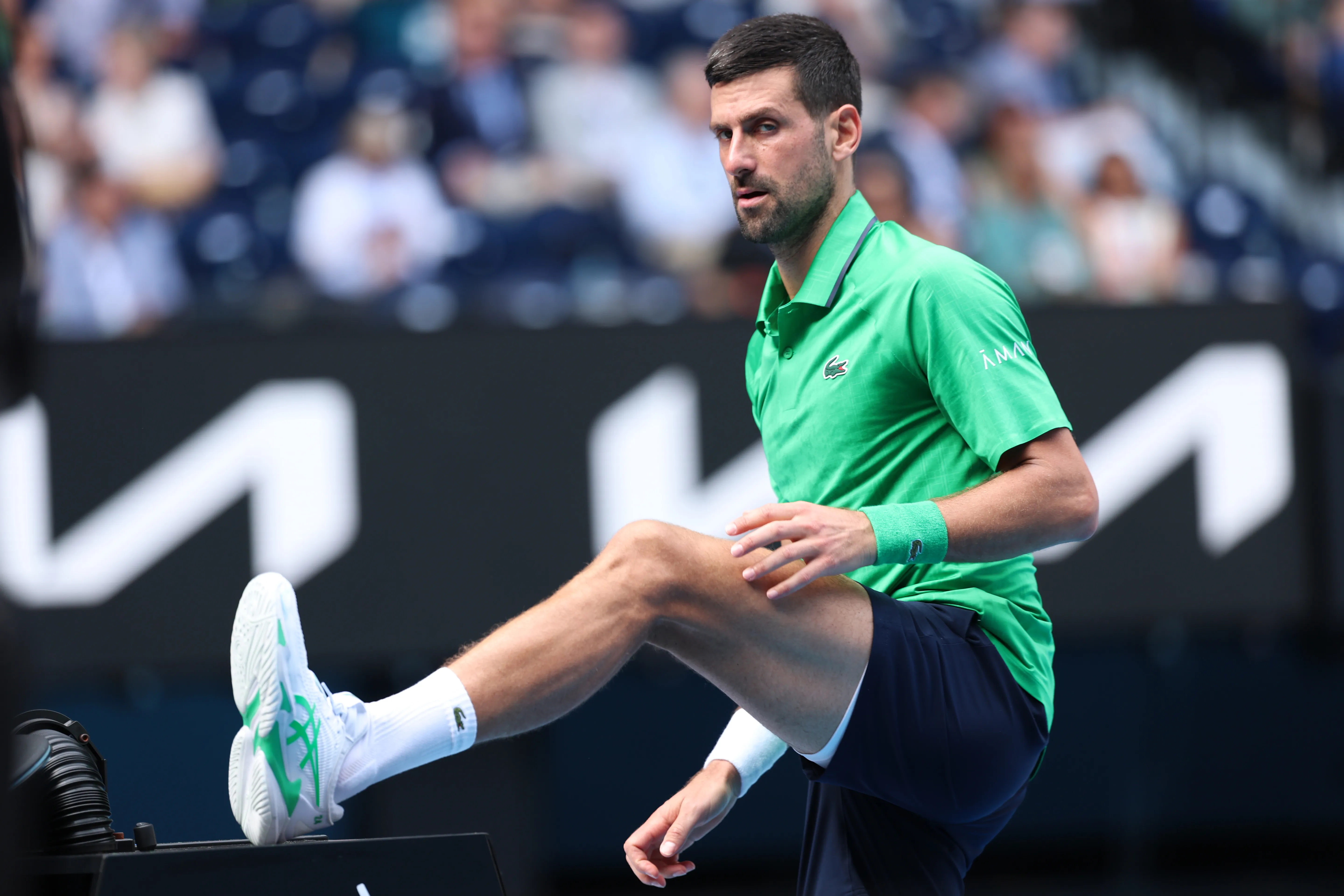 Novak Djokovic quiere dar la sorpresa ante Sinner. (Photo by Lintao Zhang/Getty Images)