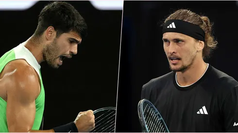 Alcaraz y Zverev animan la primera semifinal del AO 2026.