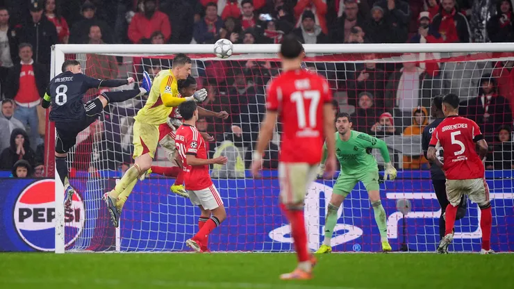 Anatoliy Trubin marcó el golazo de la jornada ante Real Madrid