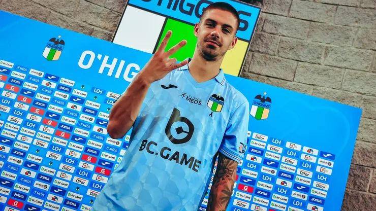 Thiago Vecino, ex Huachipato, es nuevo refuerzo de O'Higgins.