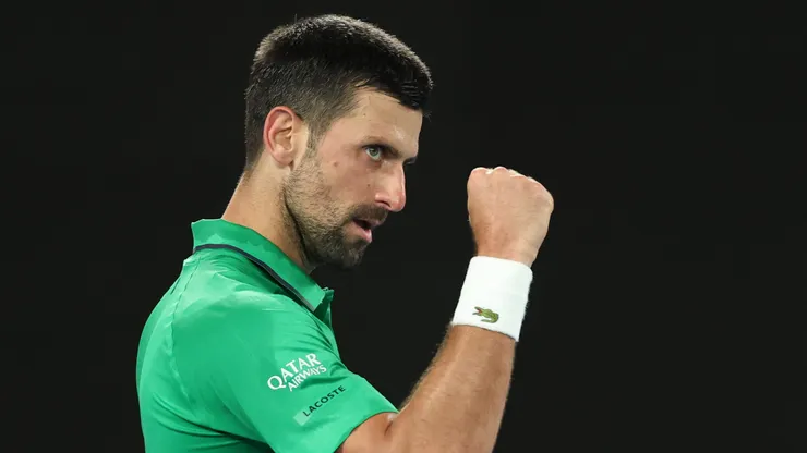 Djokovi jugó una gran semifinal en Australia