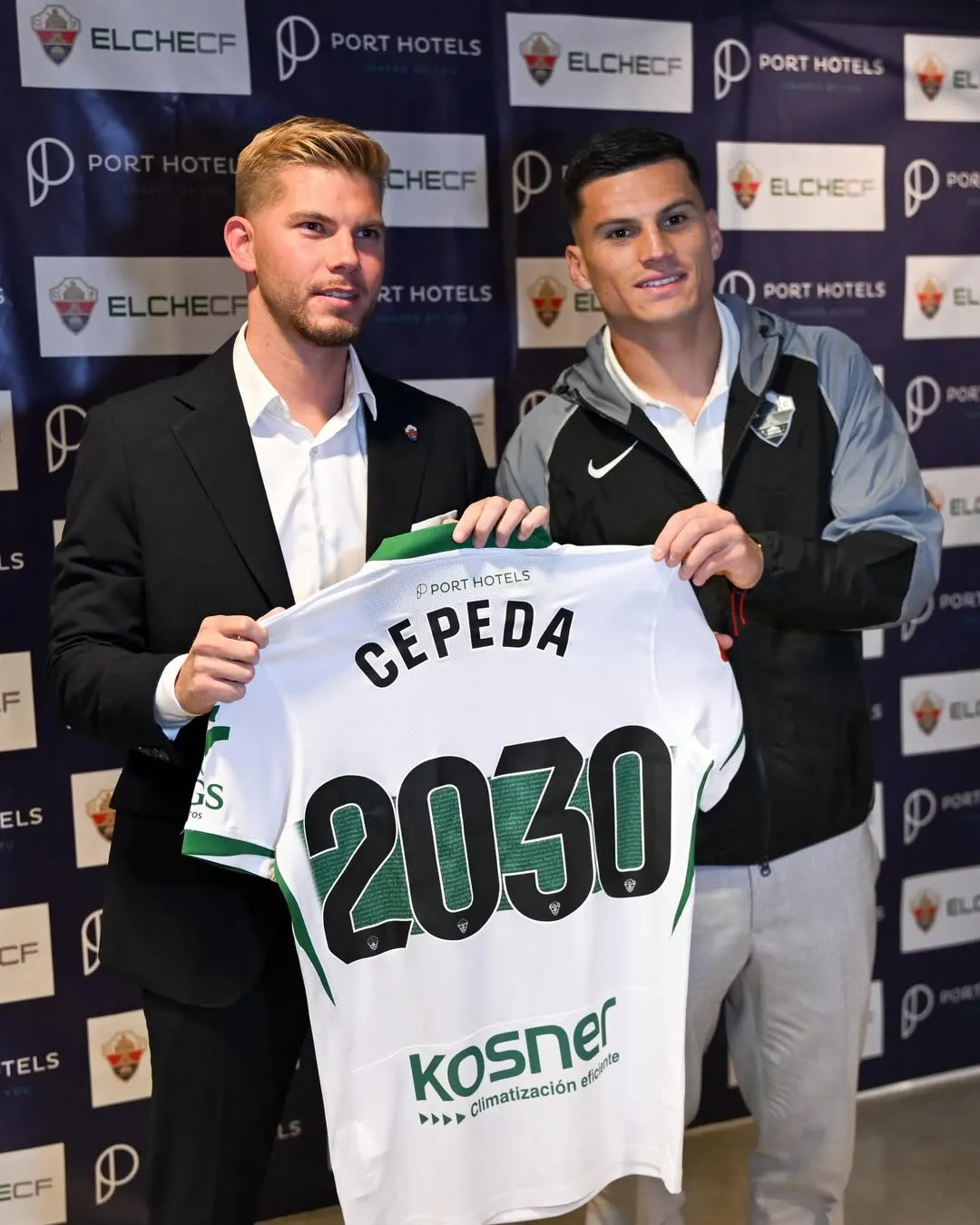 Lucas Cepeda tiene contrato con el equipo español hasta 2030