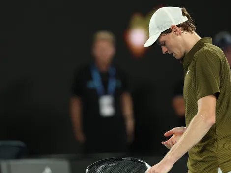 La pena de Sinner tras perder ante Djokovic en Australia