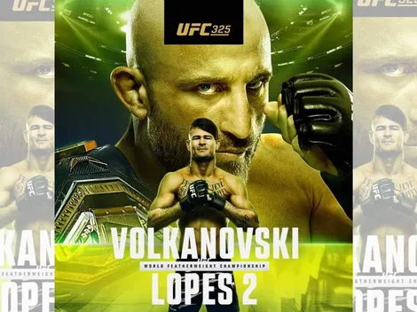 UFC 325: ¿A qué hora pelean Volkanovski vs. Lopes hoy?