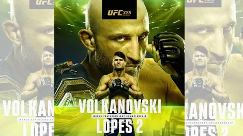 Alexander Volkanovski y Diego Lopes volverán a verse las caras en el octágono de UFC.