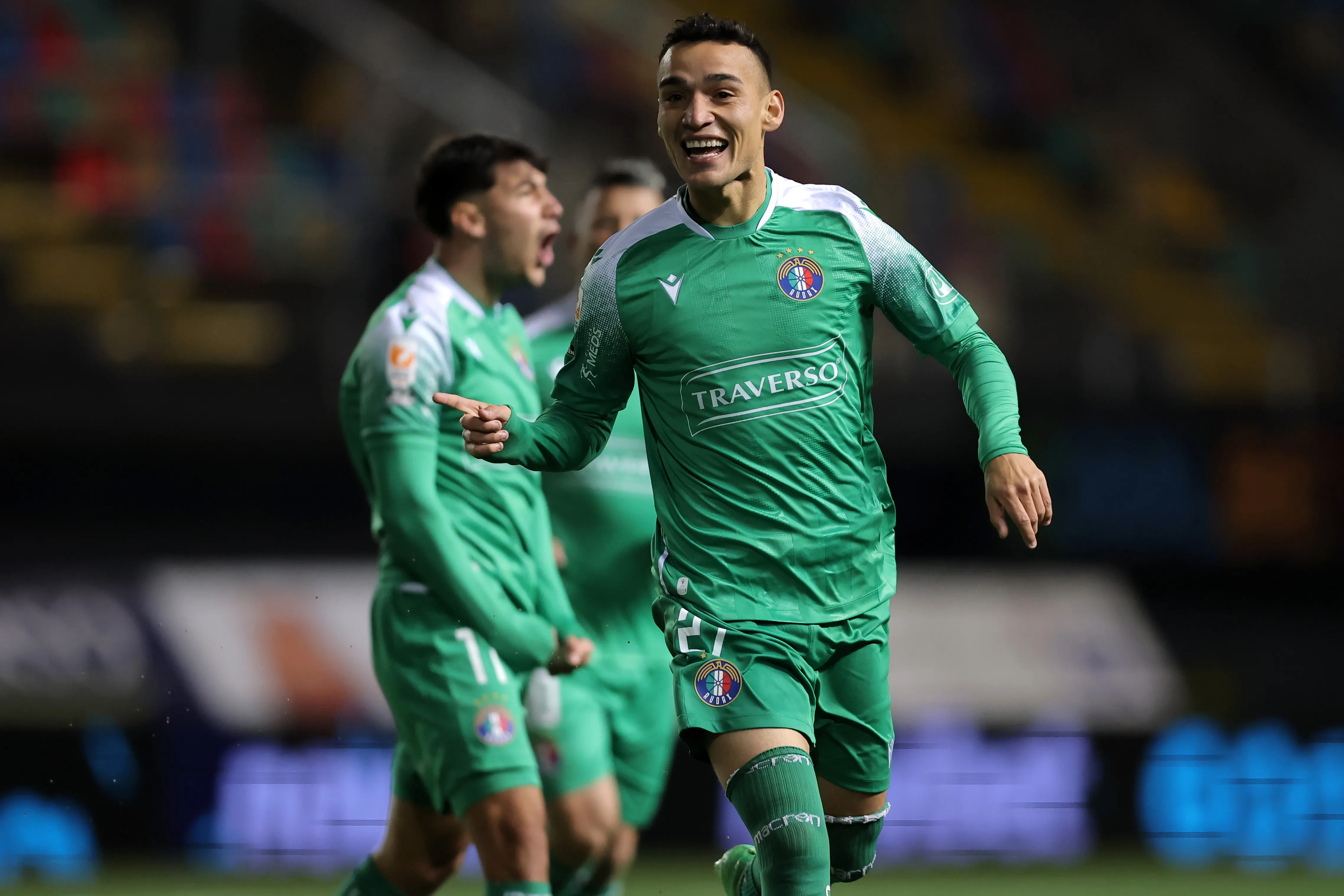 Michael Fuentes Vadulli tuvo chances de irse de Audax, pero también se quedó. (Javier Torres/Photosport).