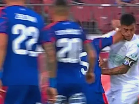 [VIDEO] El primer expulsado del torneo es de U de Chile por feo golpe