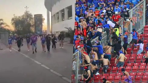 Lamentable registro luego de los incidentes en Ñuñoa.