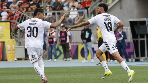 Romero anotó su primer gol en Colo Colo.