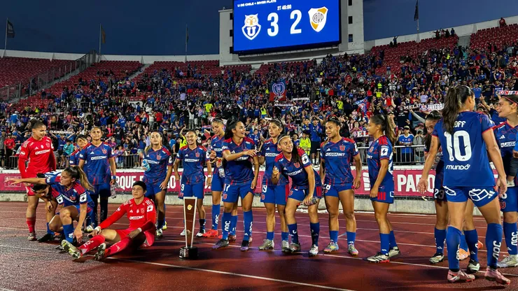 U de Chile le ganó a River femenino con poco más de 16 mil personas en la tribuna