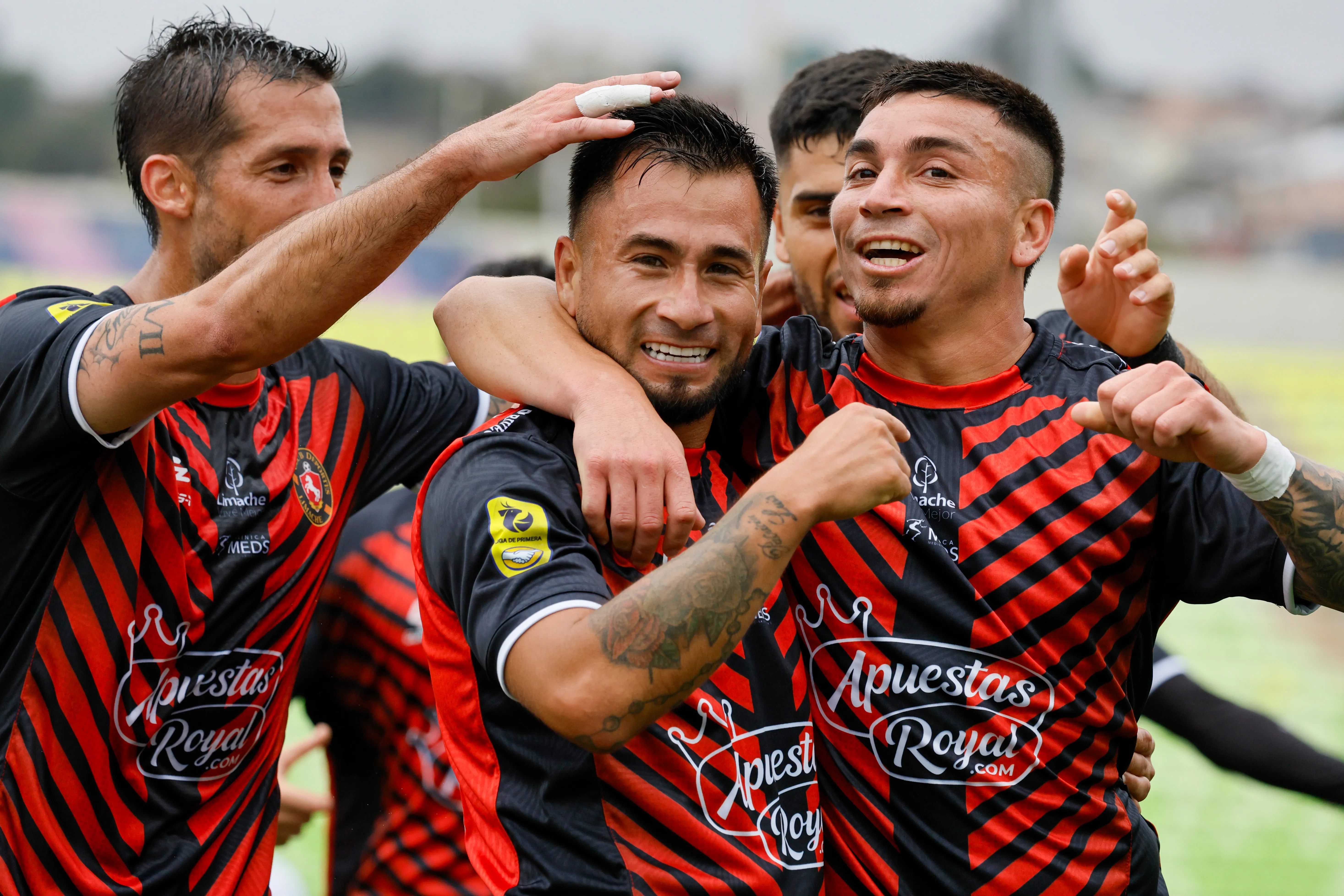 Jean Meneses volvió al fútbol chileno y lo hizo marcándole un doblete a Colo Colo. Foto: Photosport.