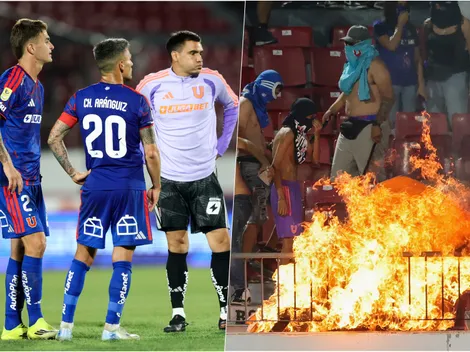 ¡Tras incidentes! La U a nada de perder el Nacional