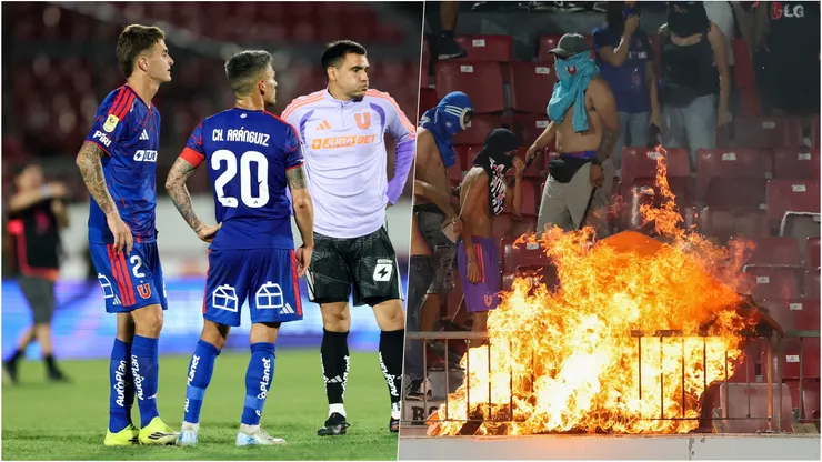 La U puede quedarse sin el Estadio Nacional por culpa de sus hinchas.