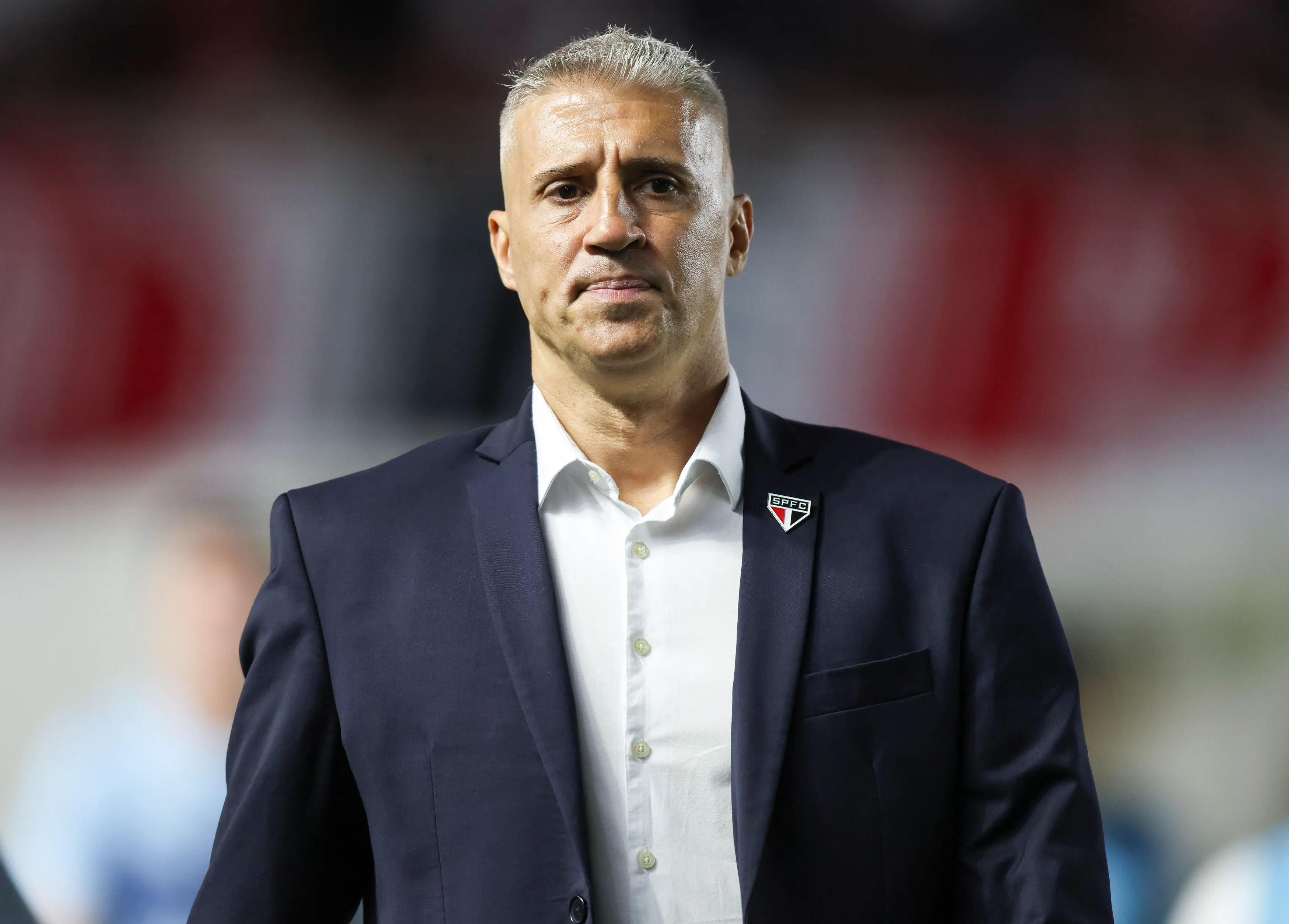 Hernán Crespo, el DT de Sao Paulo. (Alexandre Schneider/Getty Images).