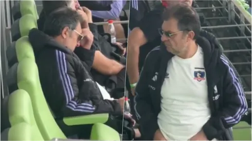 Aníbal Mosa no podía creer lo que estaba pasando con Colo Colo.