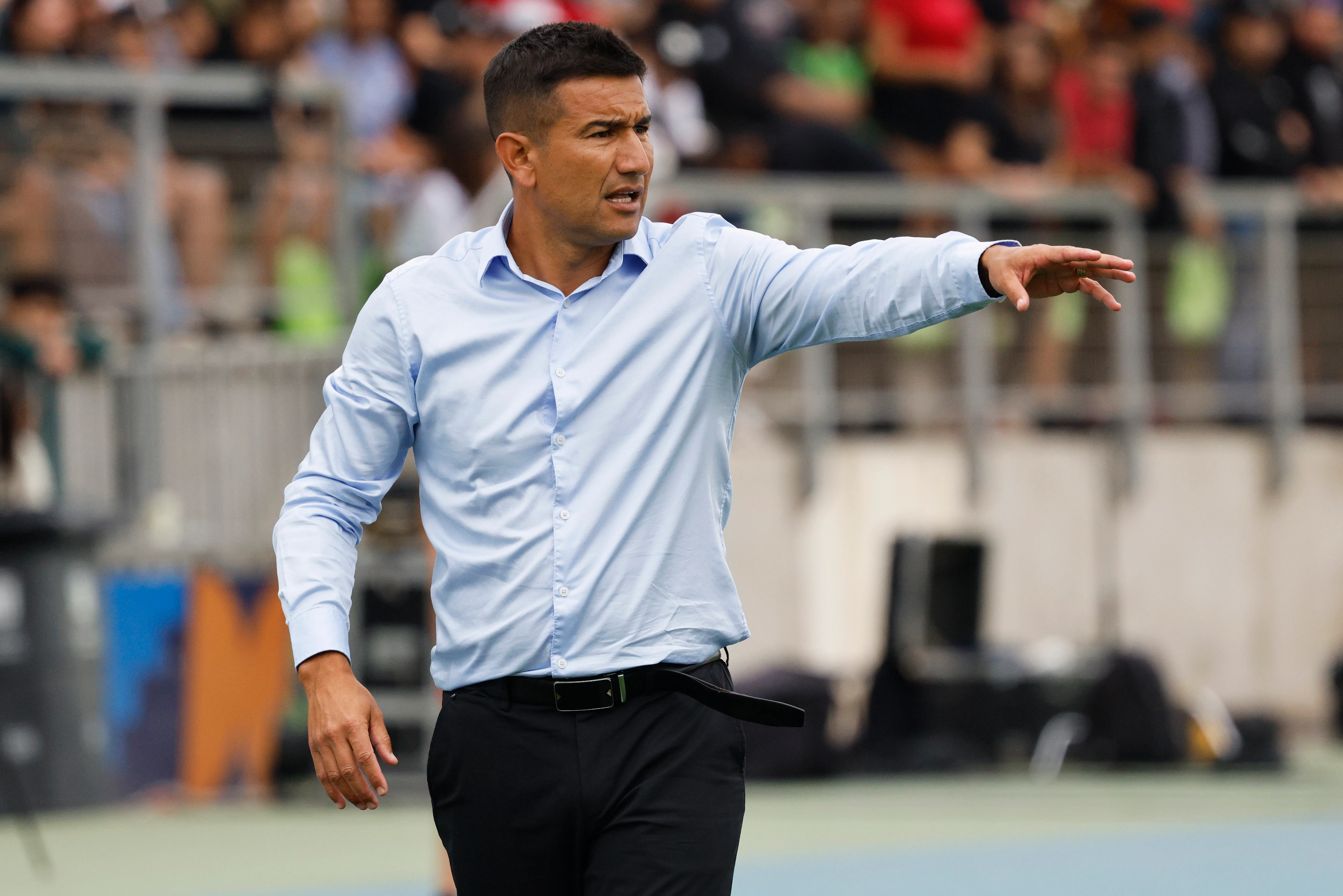 Víctor Rivero está muy conforme por el plantel de Deportes Limache. (Martin Thomas/Photosport).