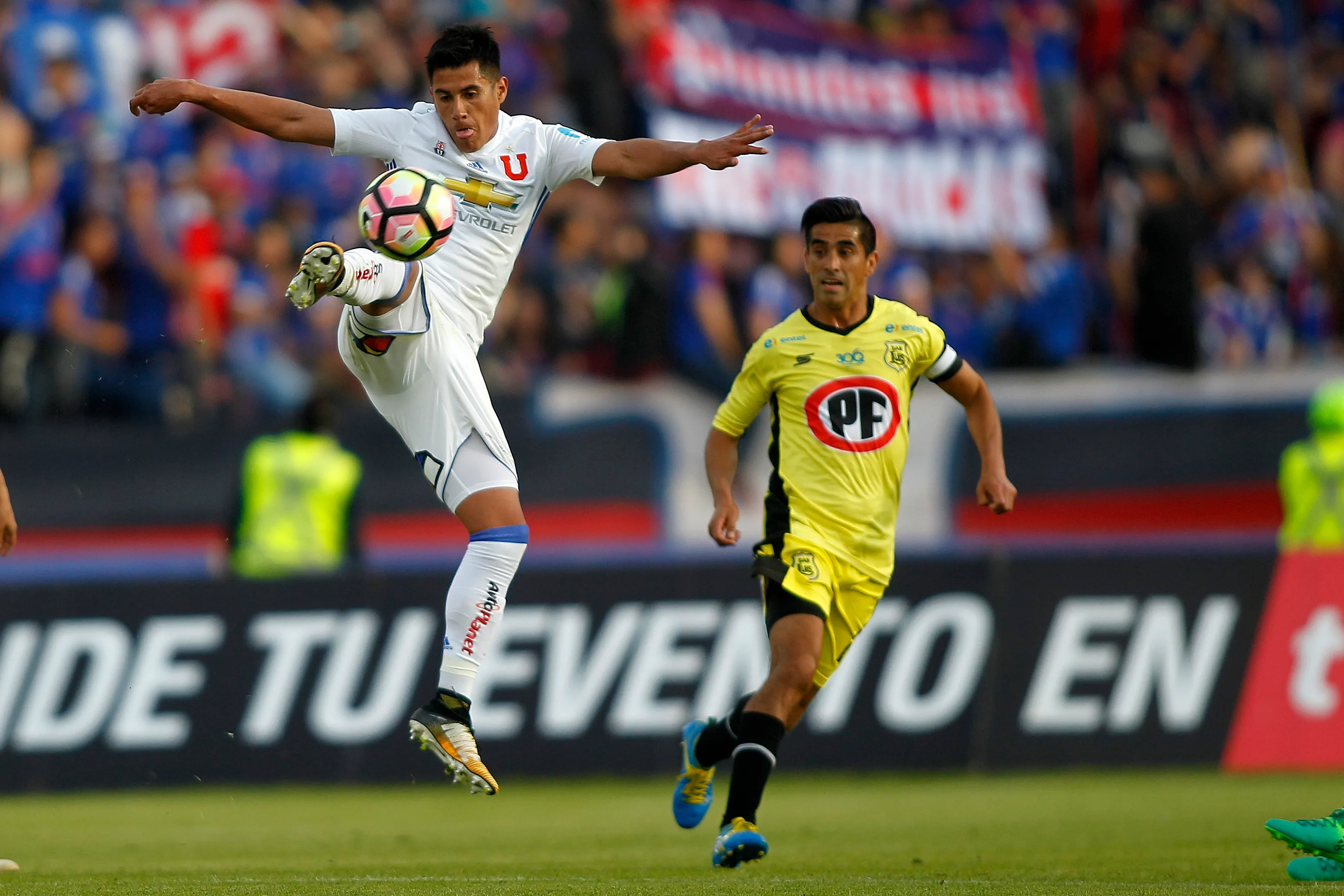 Braulio Leal fue compañero de Pablo Ruiz en San Luis de Quillota. (Marcelo Hernandez/Photosport).