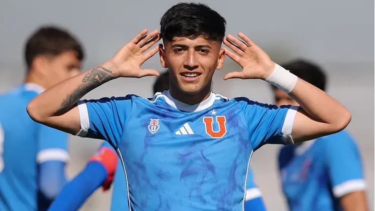 Vargas puede darle una mano a Meneghini ante Huachipato. Imagen: U. de Chile