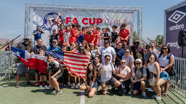 Más de 8 mil niños jugaron en la FA Cup