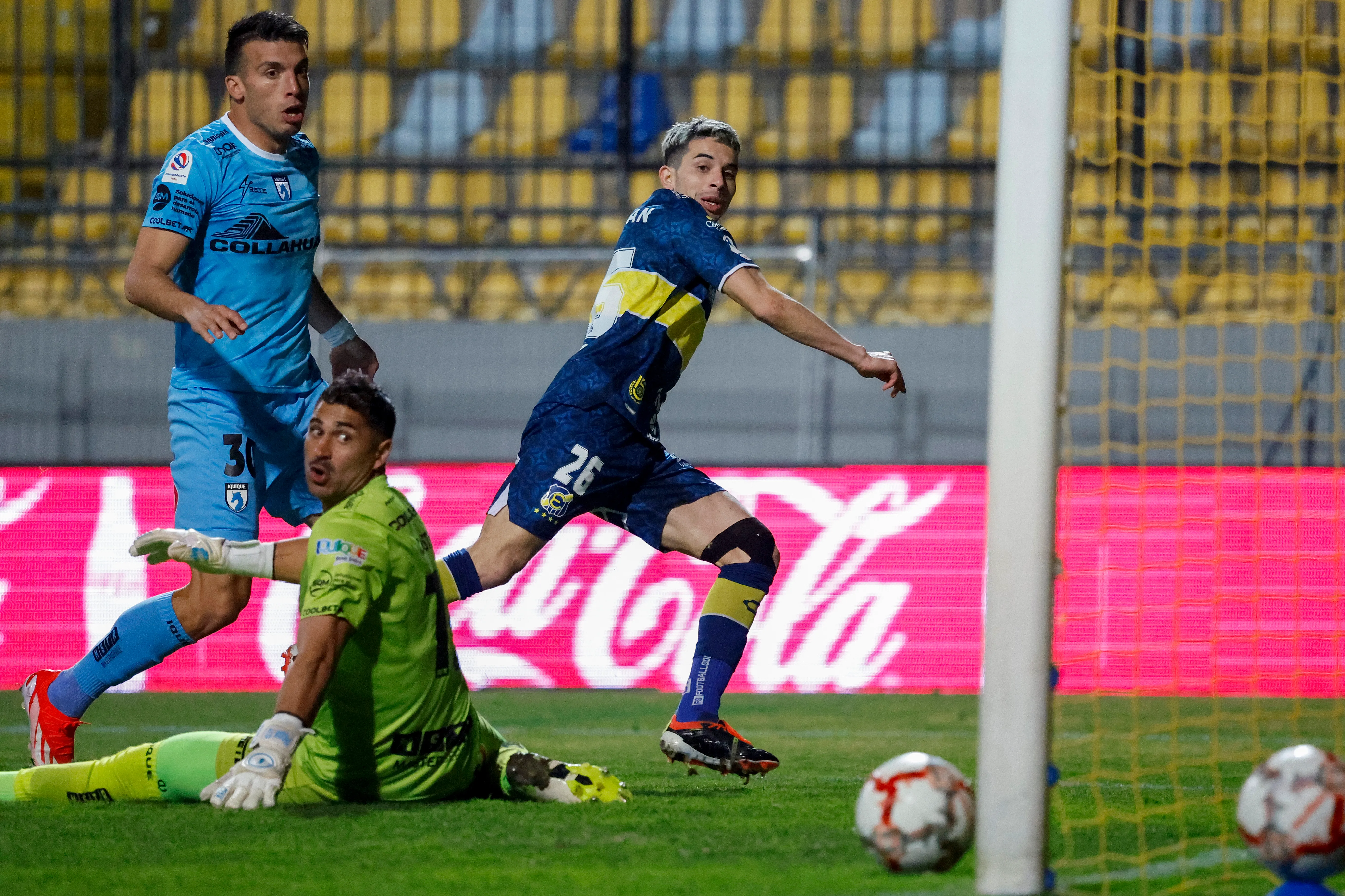 Lautaro Pastrán en sus tiempos en Everton | Photosport