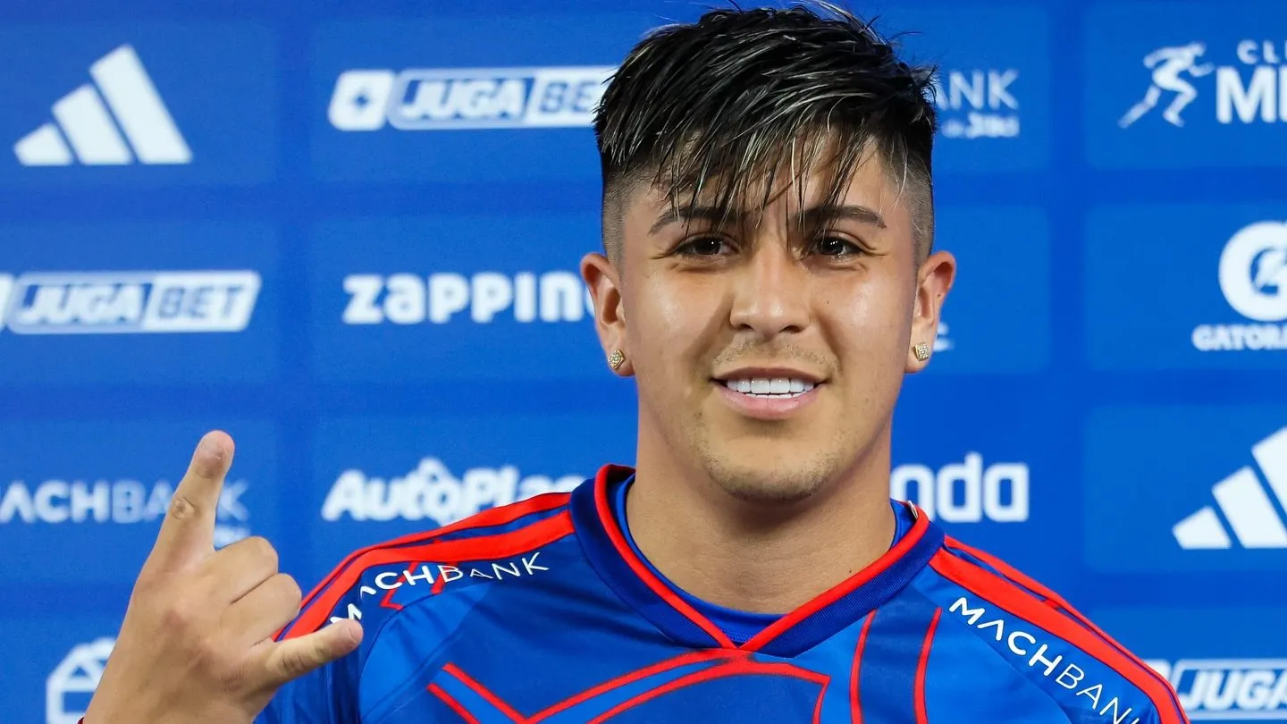 Marcelo Morales fue presentado en la U. Imagen: U. de Chile