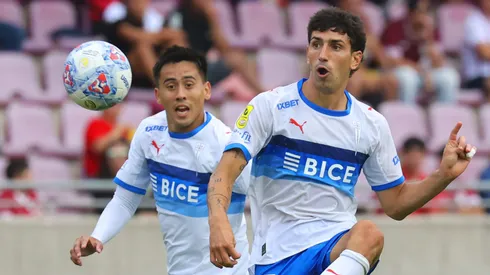 Justo Giani despliega su técnica en el estadio La Portada ante Deportes La Serena.