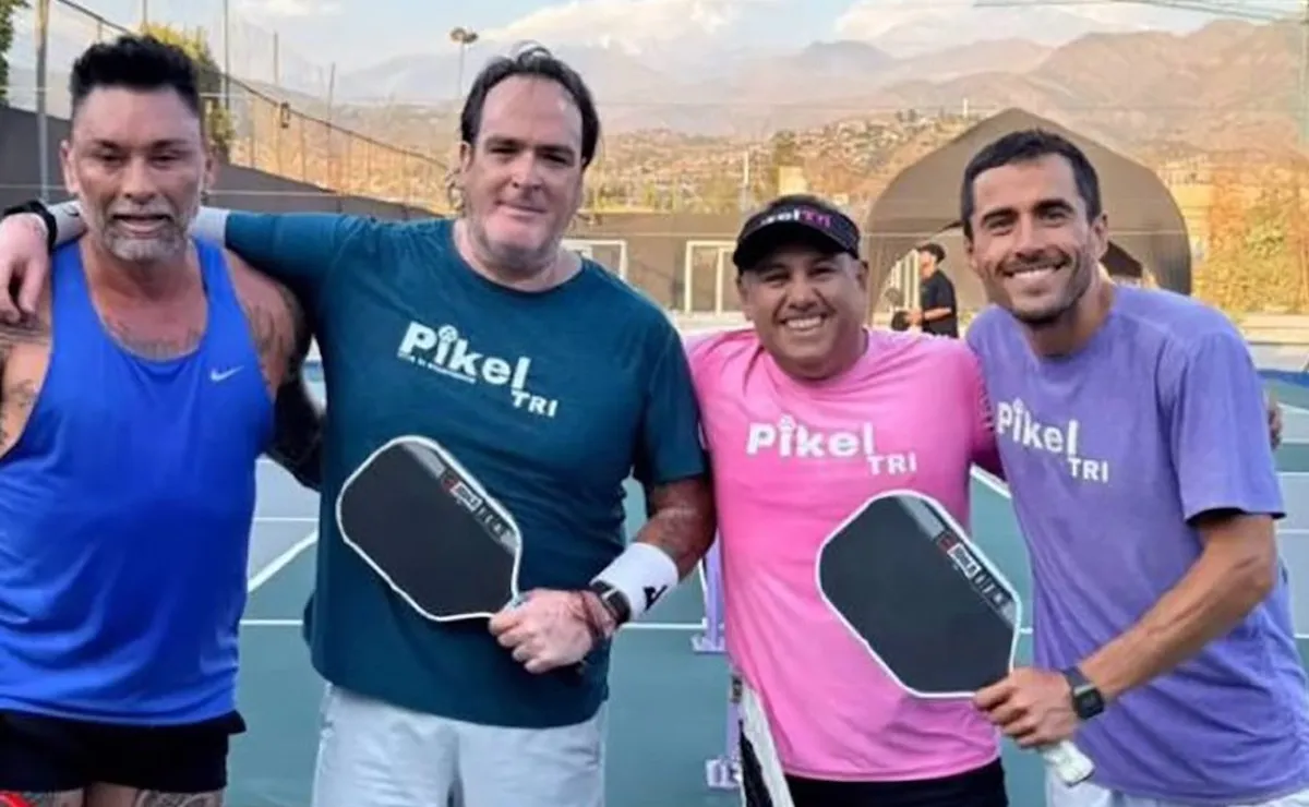 Marcelo Ríos juega al pickleball y sorprende a todos
