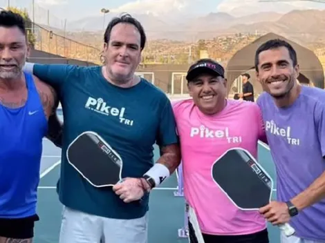 Se volvió viral: La comentada aparición de Marcelo Ríos jugando al pickleball