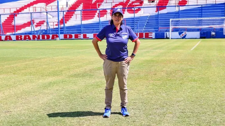 Paula Navarro, nueva entrenadora de Nacional de Montevideo.