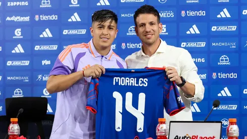 Morales fue presentado en U. de Chile.