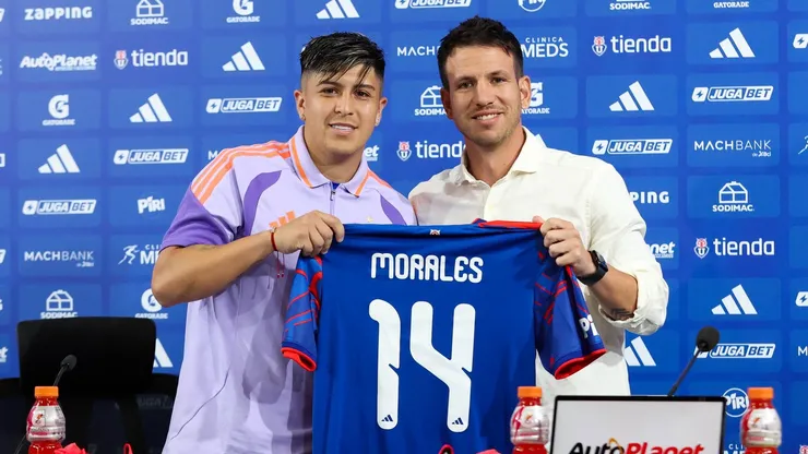 Morales fue presentado en U. de Chile.