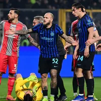 ¿Para cuándo en Chile? Sancionan al Inter por petardo contra arquero rival