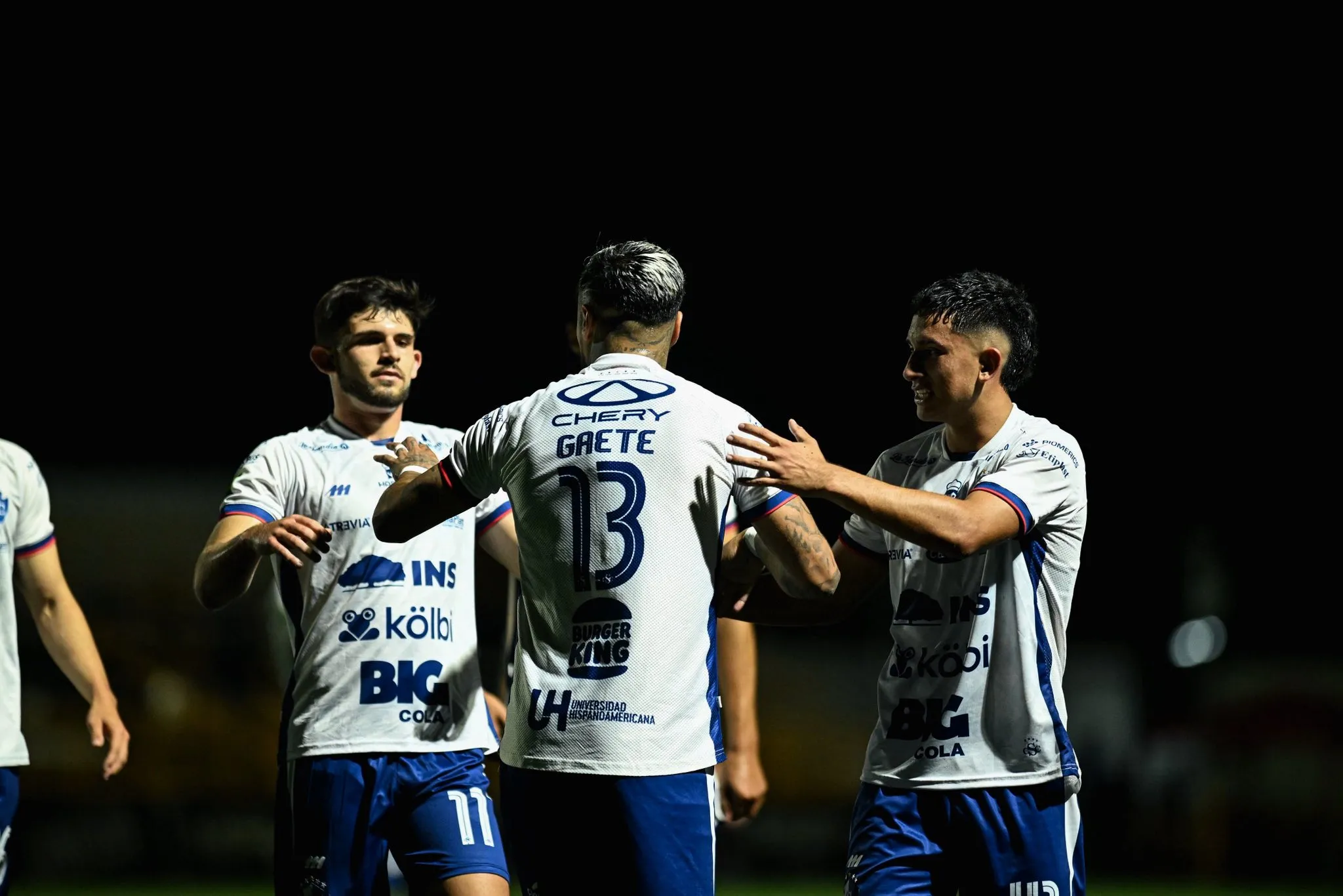 Juan Carlos Gaete le dio el empate parcial al Cartaginés en Costa Rica. Foto: Cartaginés.