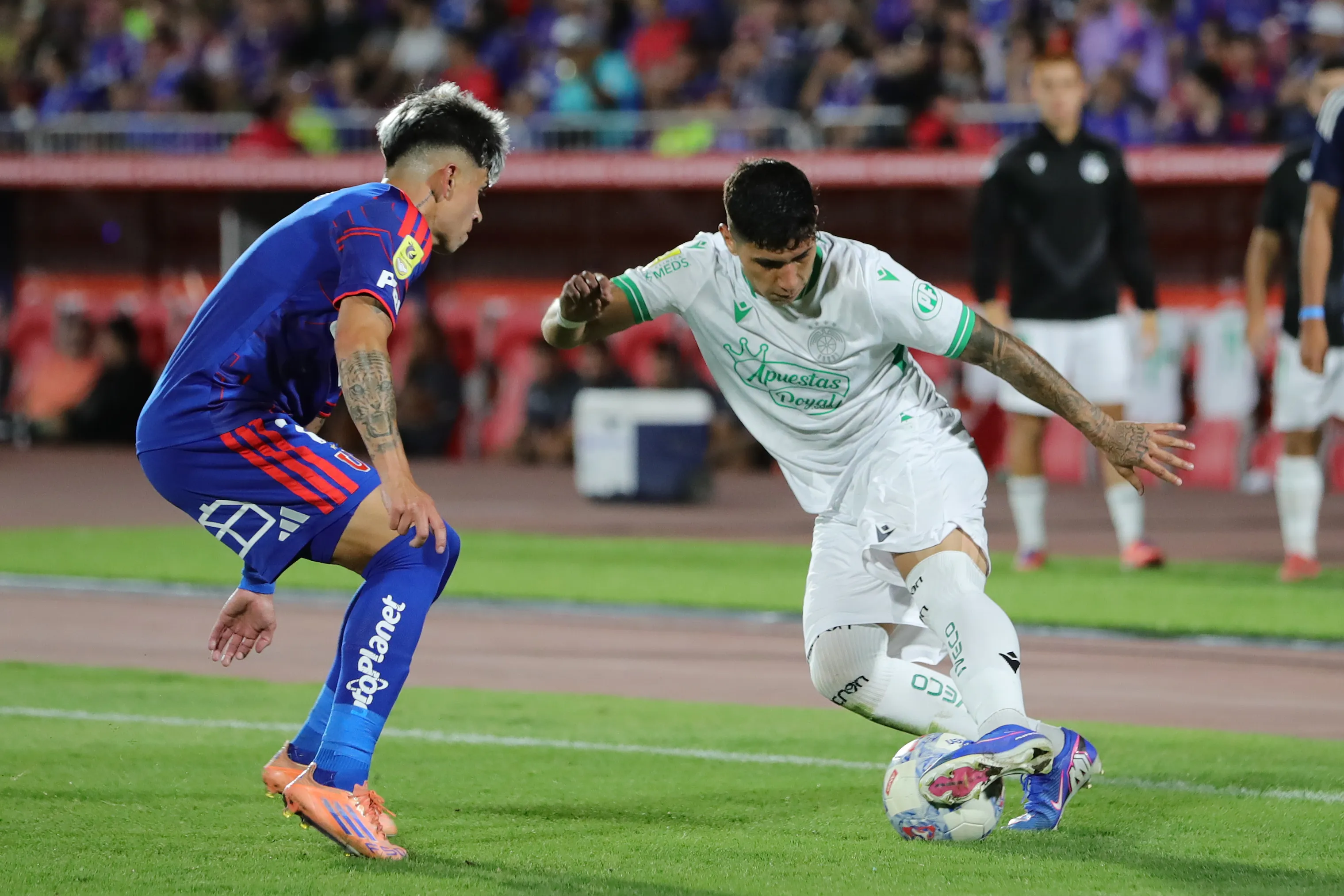 Esteban Matus debutó en la Liga de Primera 2026… ¡ante Universidad de Chile! (Felipe Zanca/Photosport).