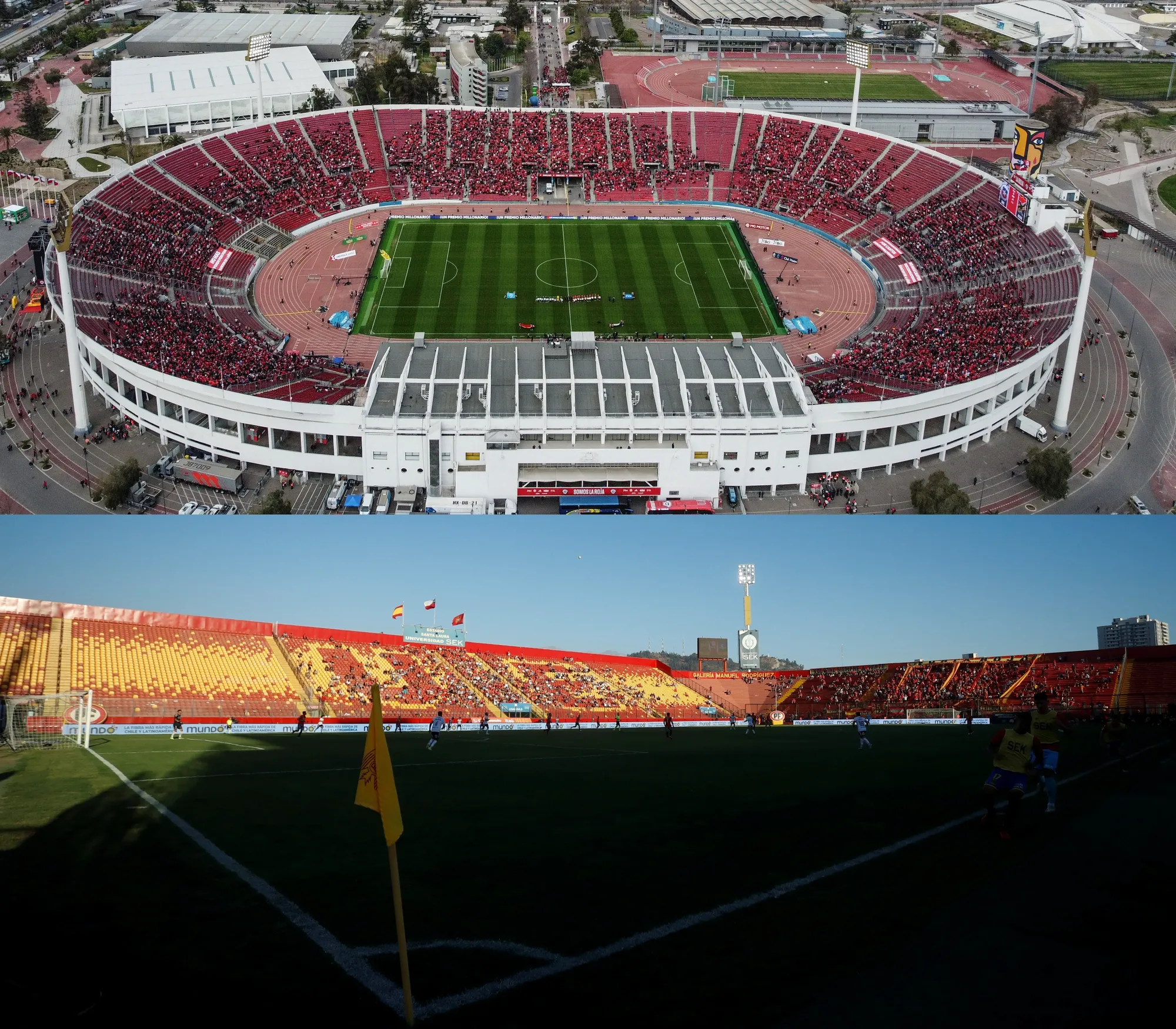 Universidad de Chile no puede usar ni el Nacional ni el Santa Laura este fin de semana. | Foto: Photosport.