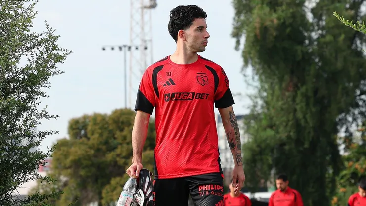 Lautaro Pastrán ya entrena en Colo Colo.