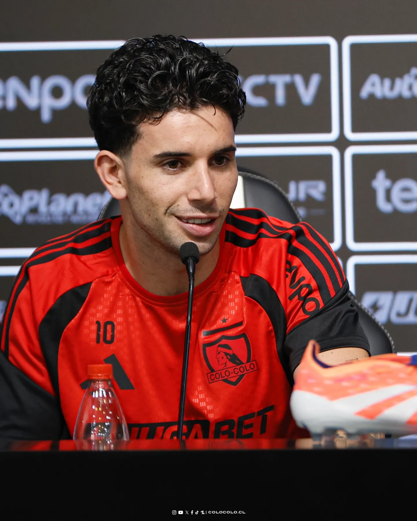 Lautaro Pastrán jugará con la 10 en Colo Colo. Foto: Colo Colo