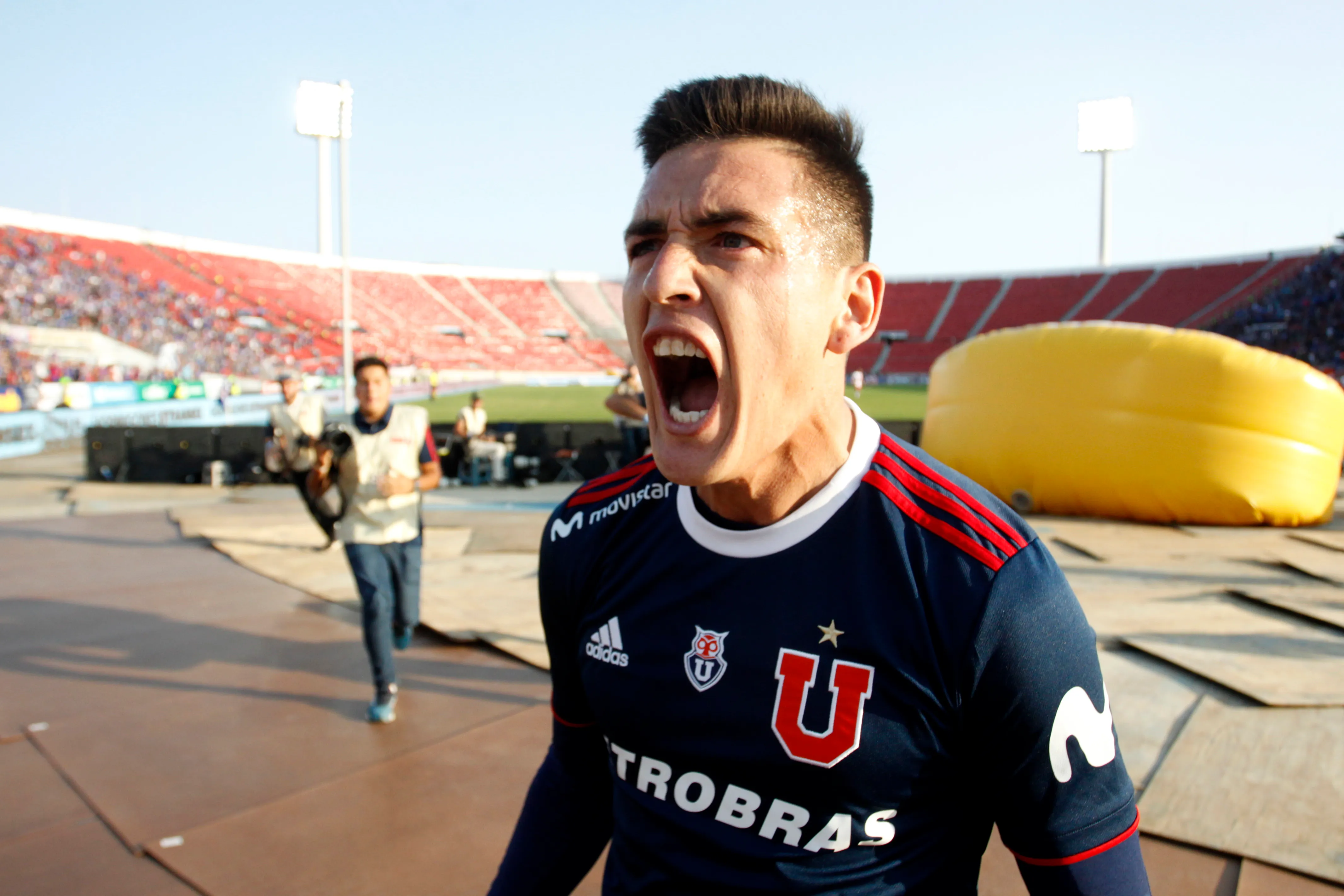 Matías Rodríguez criticó duramente a los hinchas mal portados de Universidad de Chile. | Foto: Photosport.