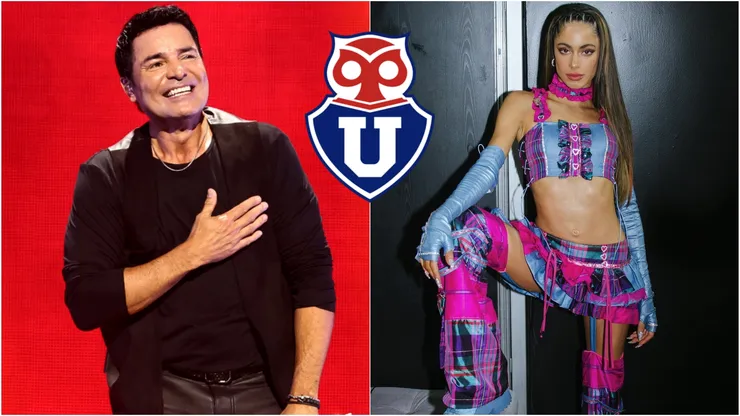 Chayanne y Tini ponen en jaque partido de la U con Huachipato.