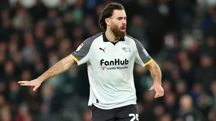 Ben Brereton es figura con Derby County en Inglaterra.
