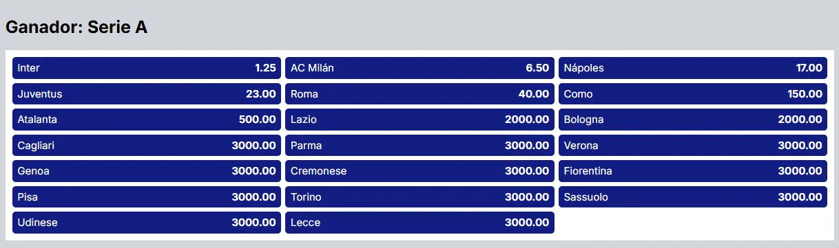 serie a apuestas jugabet