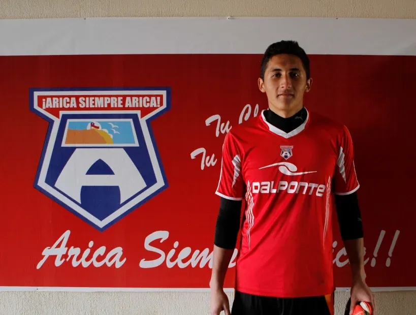 Zacarías López llegó a Deportes Iquique a pesar de haber prometido que no jugaría ahí. | Foto: San Marcos de Arica.