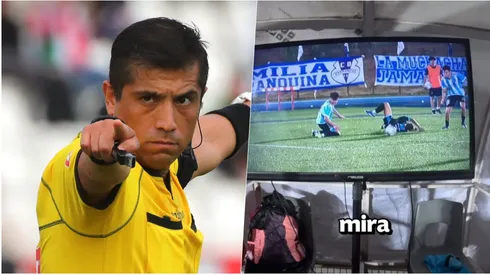 Benjamín Saravia dirigió una final de fútbol amateur con mucha tecnología
