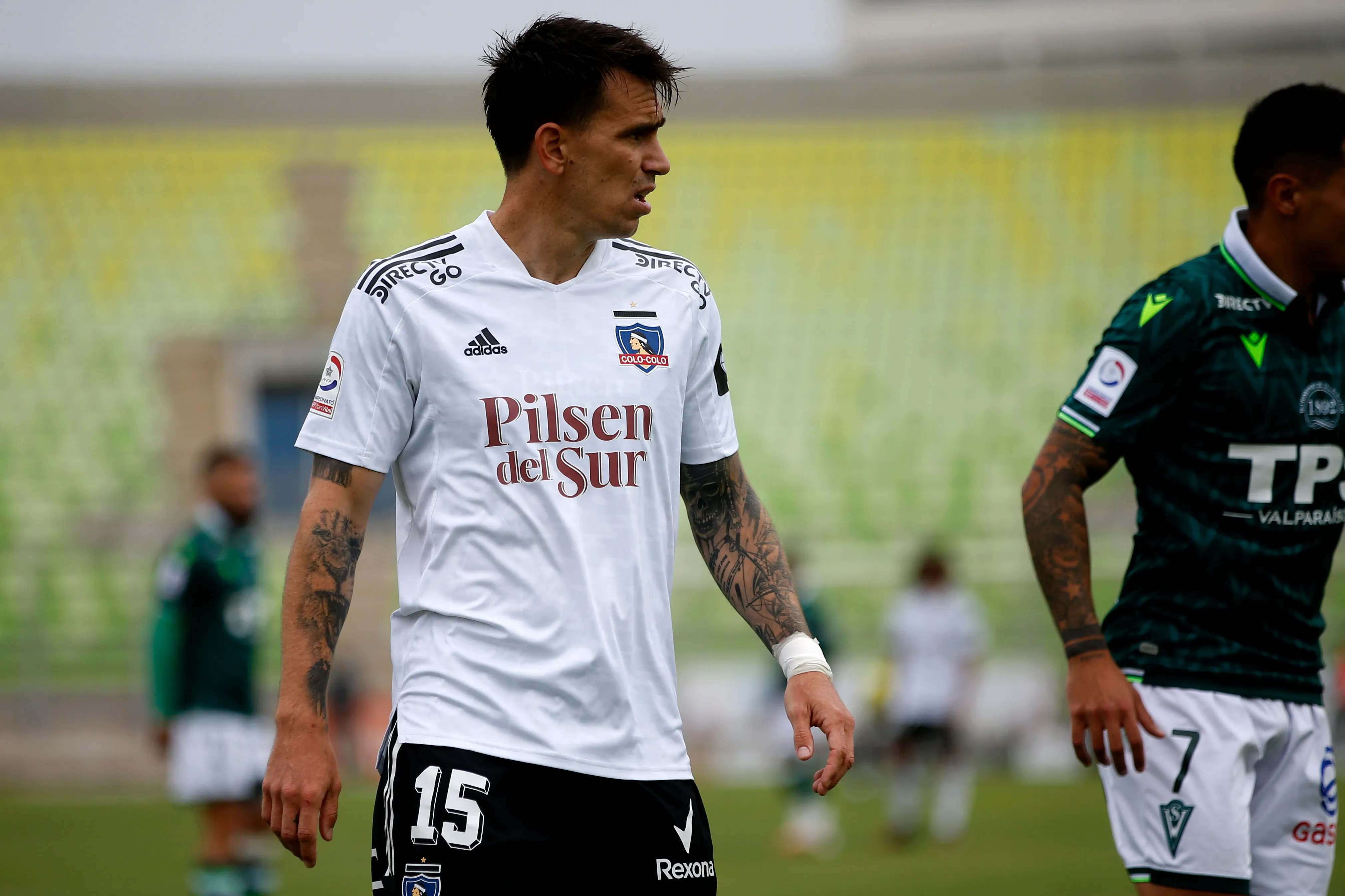 Pablo Mouche estuvo dos años en Colo Colo y ganó la Copa Chile de 2019. Imagen: Photosport