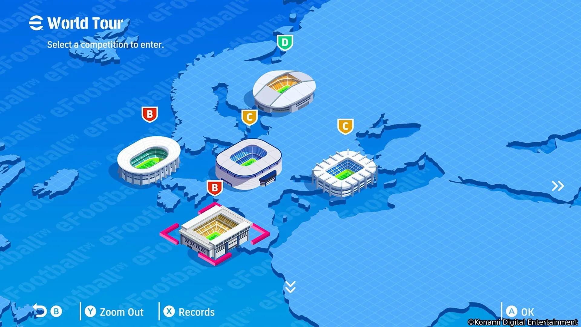 El modo World Tour estará presente en la nueva versión Kick-Off! de eFootball. (Foto: KONAMI)