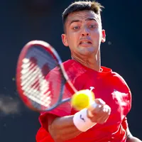 En vivo: Barrios y Lajovic juegan el primer set por la Davis